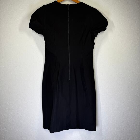 Women's Banana Republic Black Short Sleeve Shift Dress Size 6 NEW - Picture 3 of 8